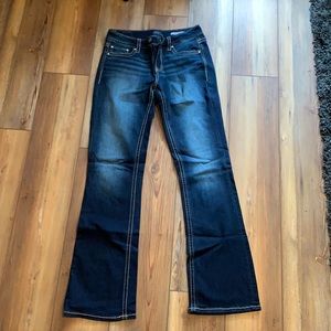 Day trip bootcut jeans
